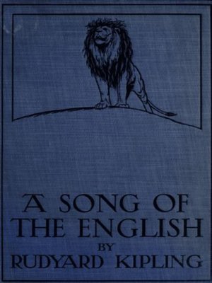 cover image of A Song of the English